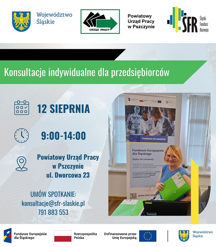 Zdjęcie artykułu Konsultacje dla przedsiębiorców z Śląskim Funduszem Rozwoju